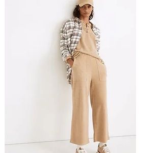 Madewell cozybrushed straight sweatpants